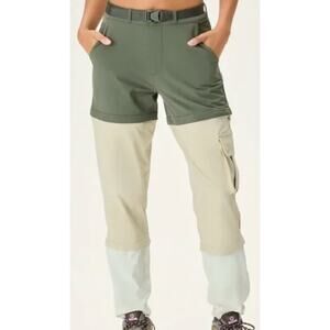 Outdoor Voices Womens RecTrek Zip Off Pants Hiking Active Performance Small NWT